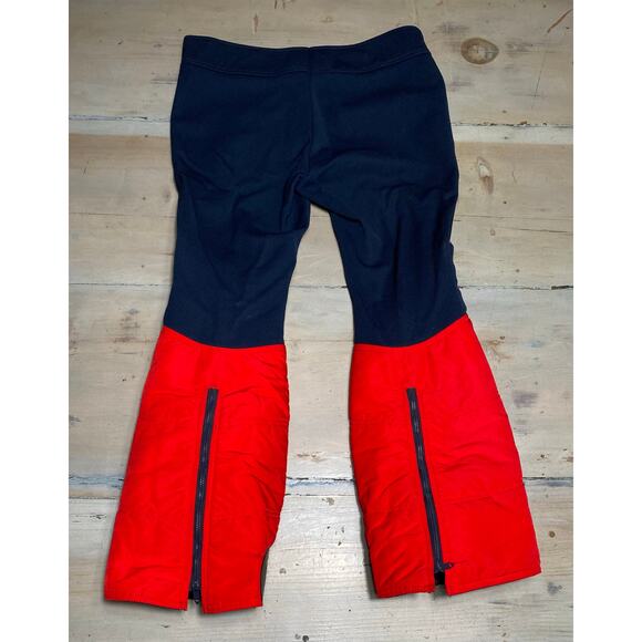 Vintage Roffe Mens Navy Blue W/Red Trim Olympic Ski Pants USA Made - size 36 R - Picture 7 of 12